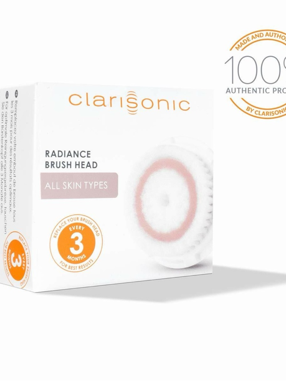 Clarisonic Radiance Replacement Brush Heads (2X) - All Skin Types